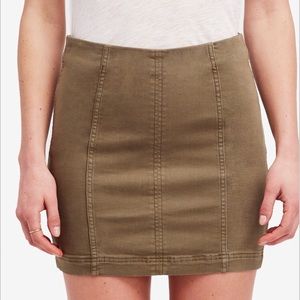 Copper Modern Femme Free People Mini Skirt